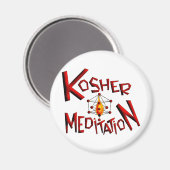 Kosher Meditation Magneet (Voorkant / Achterkant)
