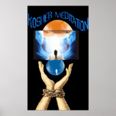 kosher Meditation Poster (Voorkant)