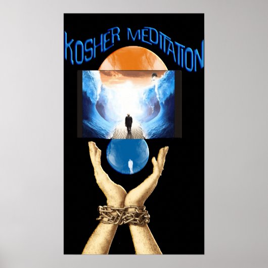 kosher Meditation Poster (Voorkant)