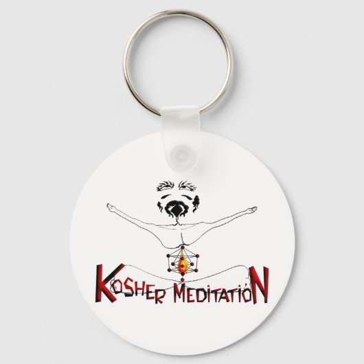 Kosher Meditation Sleutelhanger (Voorkant)