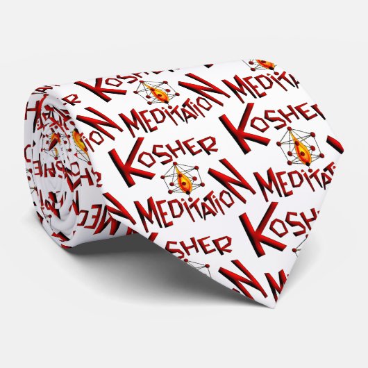 Kosher Meditation Stropdas (Opgerold)