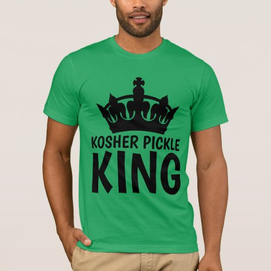 KOSHER PICKLE KING T-shirts (Voorkant)