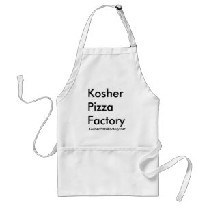 Kosher Pizza Factory Standaard Schort