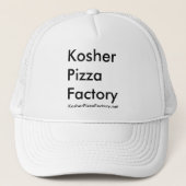 Kosher Pizza Factory Trucker Pet (Voorkant)