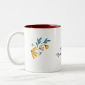 Kosher voor Passover Tweekleurige Koffiemok (Links)