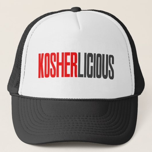 KosherLicious Trucker Pet (Voorkant)