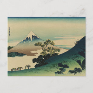 Koshu Inume-Toge door Hokusai Briefkaart