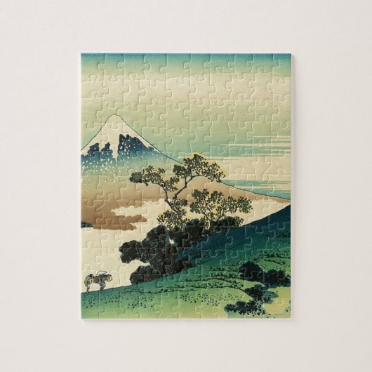 Koshu Inume Toge - Katsushika Hokusai Ukiyo-e Art Legpuzzel (Verticaal)