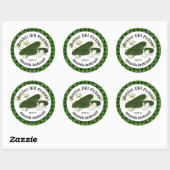 Kosjer Dill Pickles Plaid  3" Ronde Sticker (Vel)