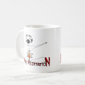 Kosjer Meditatie Koffiemok (Voorkant links)