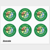 Kosjer Ronde Sticker (Vel)