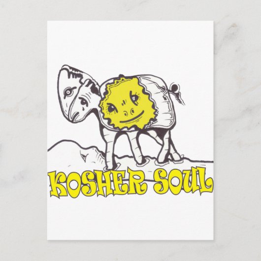 Kosjer Ziel Briefkaart (Voorkant)