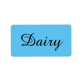 Kosjere keukenstickerslabels Zuivel Melk Milchig Etiket