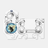 Kosmic Cat Moon en Stars Bedankdoosjes (Uitgevouwen)