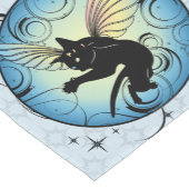 Kosmic Cat Moon en Stars Korte Tafelloper (Hoek)