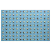 Kosmic Cat Moon en Stars Stof (Yard (91,4 cm))