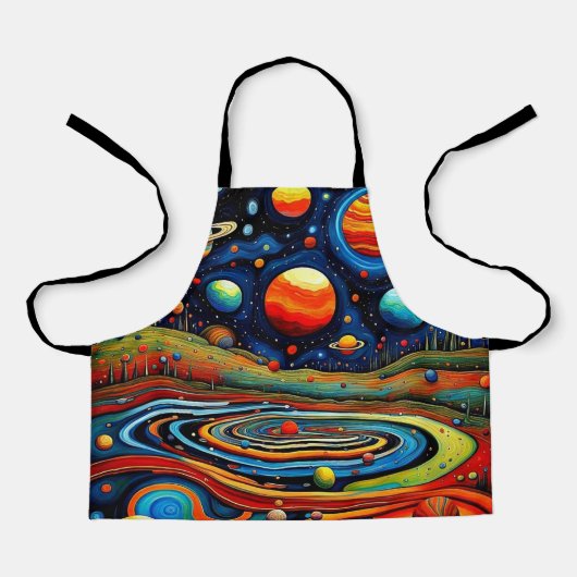 Kosmikos 26 schort (Voorkant)