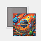 Kosmikos 27 magneet (Voorkant / Achterkant)