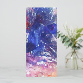 Kosmisch Abstract Cat Dreamscape Bladwijzer Menu (Staand voorkant)