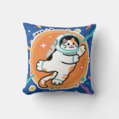 Kosmisch avontuur: Imau in een baan om de aarde Kussen (Voorkant)