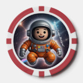 "Kosmisch Avontuur" Poker Chips (Voorkant)