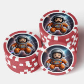 "Kosmisch Avontuur" Poker Chips (Opstapeling)