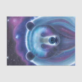 Kosmisch Beer decoupage Tissuepapier