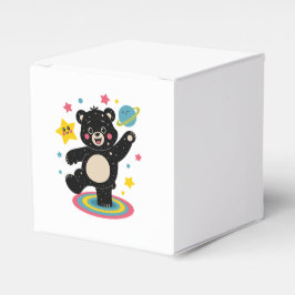 Kosmisch Beer met sterren en planeten - Schattigee Bedankdoosjes