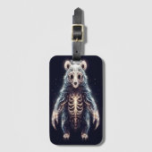 Kosmisch Beer ontwaakt Bagagelabel (Voorkant (verticaal))