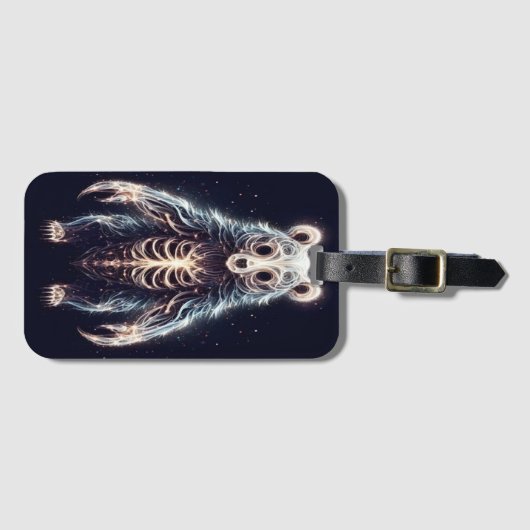 Kosmisch Beer ontwaakt Bagagelabel (Voorkant (horizontaal))