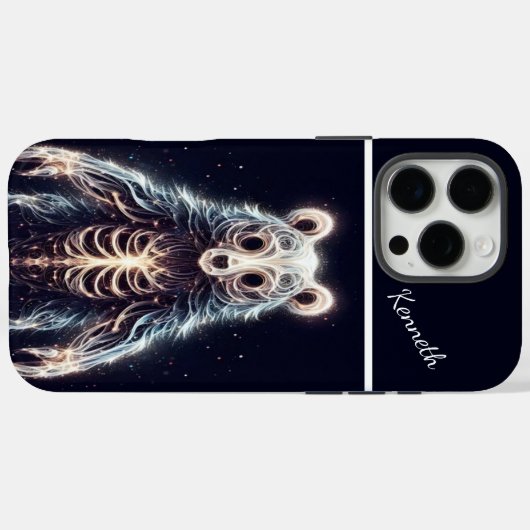 Kosmisch Beer ontwaakt Case-Mate iPhone Case (Achterkant (horizontaal))