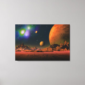 Kosmisch bewustzijn canvas afdruk