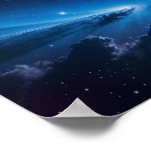 Kosmisch Dreamscape: sterren en nevels Poster (Hoek)
