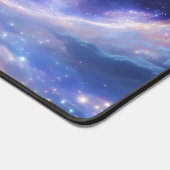 Kosmisch Dreamscape: wervelende nevel en Sterrenna Bureaumat (Hoek)