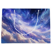 Kosmisch Dreamscape: wervelende nevel en Sterrenna Groot Cadeauzakje (Voorkant)
