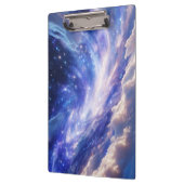 Kosmisch Dreamscape: wervelende nevel en Sterrenna Klembord (Links)