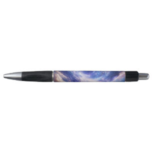 Kosmisch Dreamscape: wervelende nevel en Sterrenna Pen
