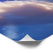 Kosmisch Dreamscape: wervelende nevel en Sterrenna Perfect Poster (Hoek)