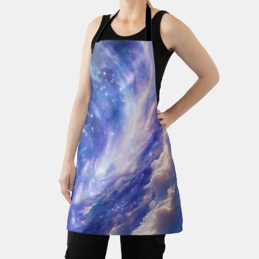 Kosmisch Dreamscape: wervelende nevel en Sterrenna Schort (Insitu)