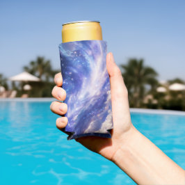 Kosmisch Dreamscape: wervelende nevel en Sterrenna Seltzer Blikjeskoeler