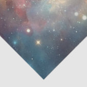 Kosmisch dromenlandschap Leeuwenkoning Decoupage Tissuepapier (Detail)