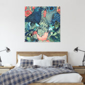 kosmisch ei canvas afdruk (Insitu (Slaapkamer))