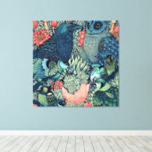 kosmisch ei canvas afdruk (Insitu (Houten vloer))