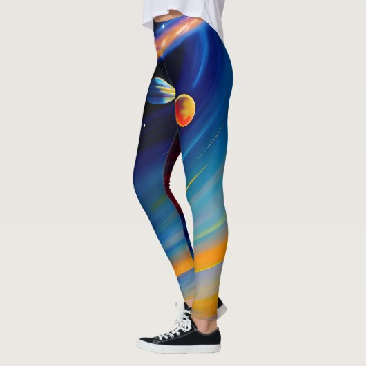 Kosmisch geïnspireerde Leggings (Links)