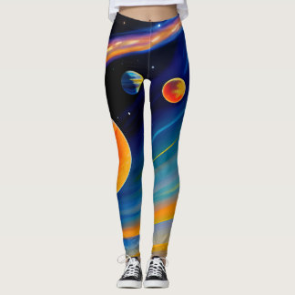 Kosmisch geïnspireerde Leggings