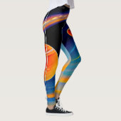 Kosmisch geïnspireerde Leggings (Rechts)