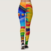 Kosmisch geïnspireerde Leggings (Achterkant)
