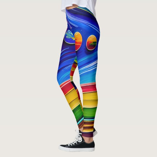 Kosmisch geïnspireerde Leggings (Links)