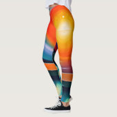 Kosmisch geïnspireerde Leggings (Links)