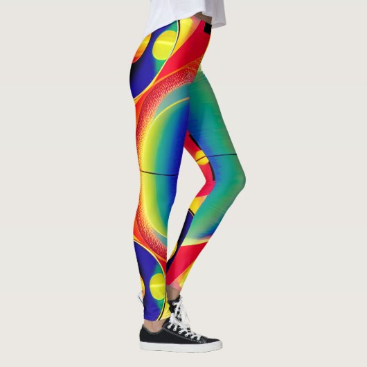 Kosmisch geïnspireerde Leggings (Rechts)
